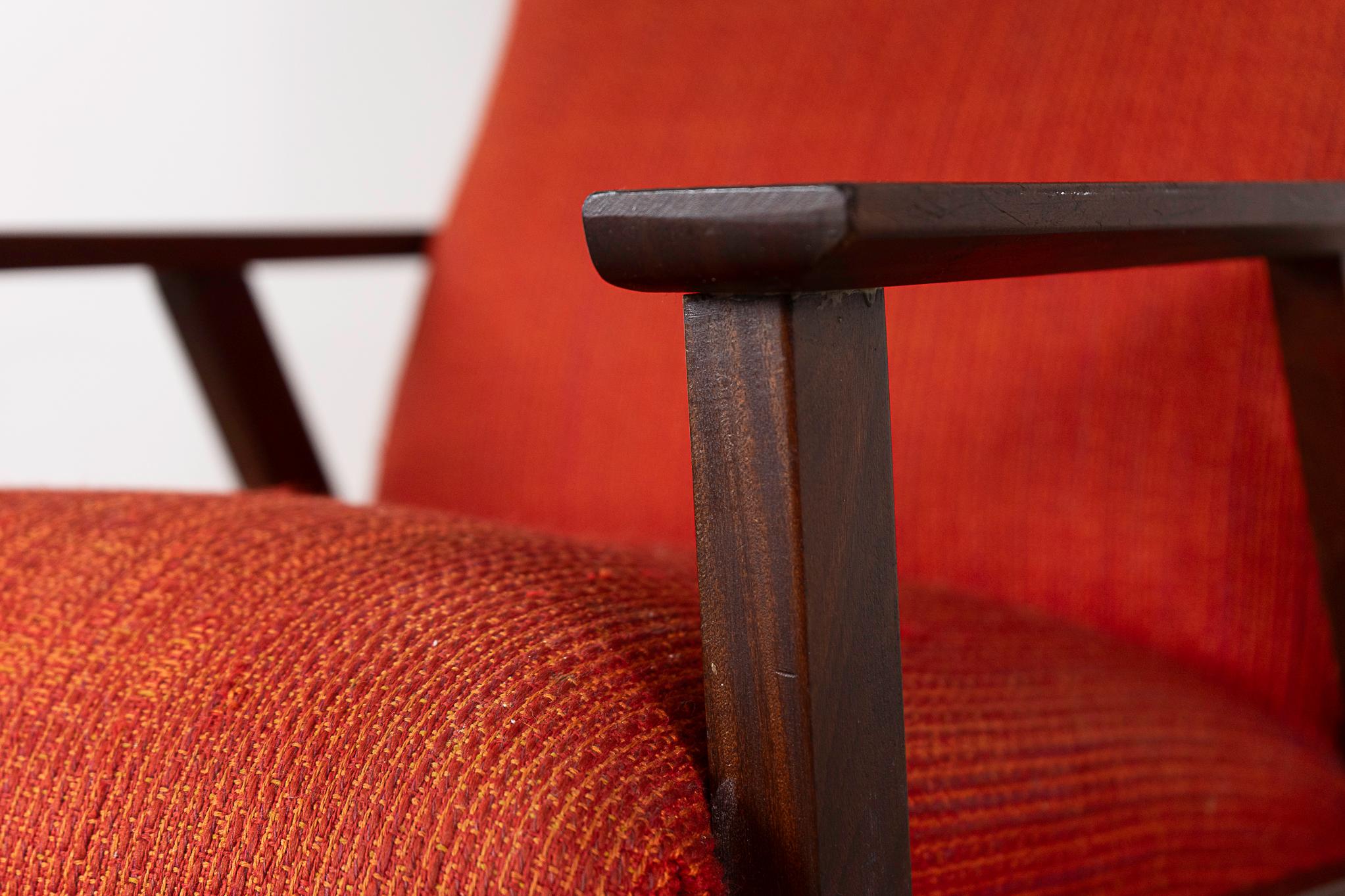 Danish Mid-Century Modern Teak Lounge Chair For Sale 2