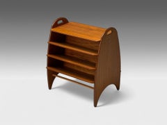Danish Mid-Century Modern, Teak, Magazine Rack, Denmark, 1950s