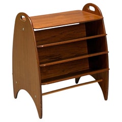 Danish Mid-Century Modern, Teak, Magazine Rack, Denmark, 1950s