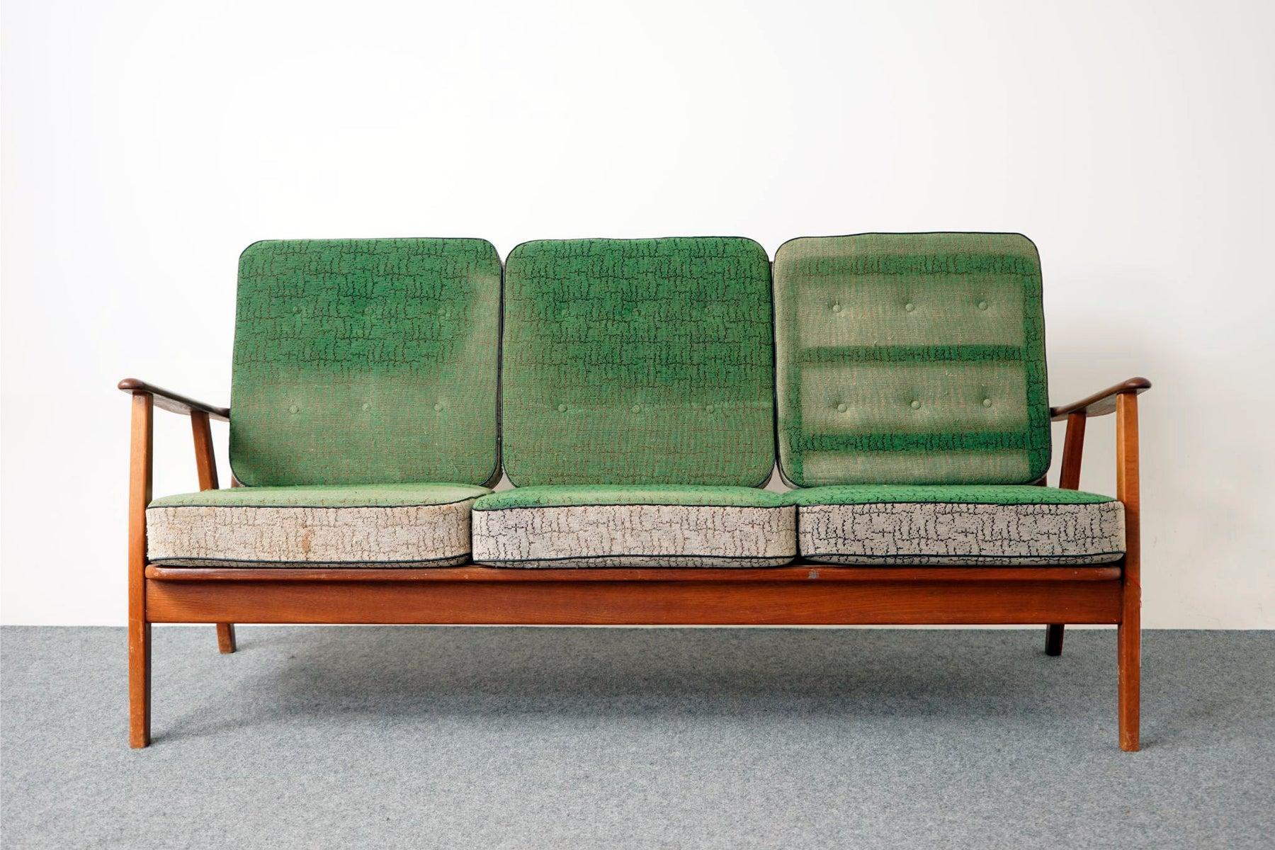 wood frame sofa with removable cushions