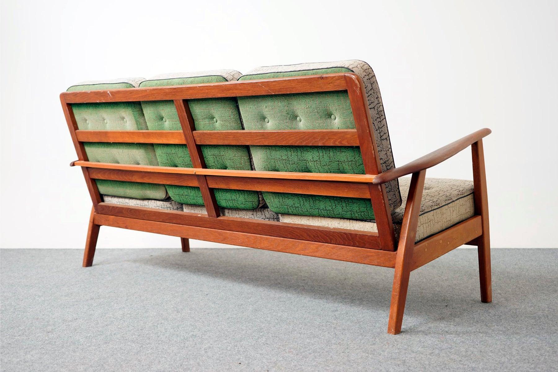 wood couch with removable cushions