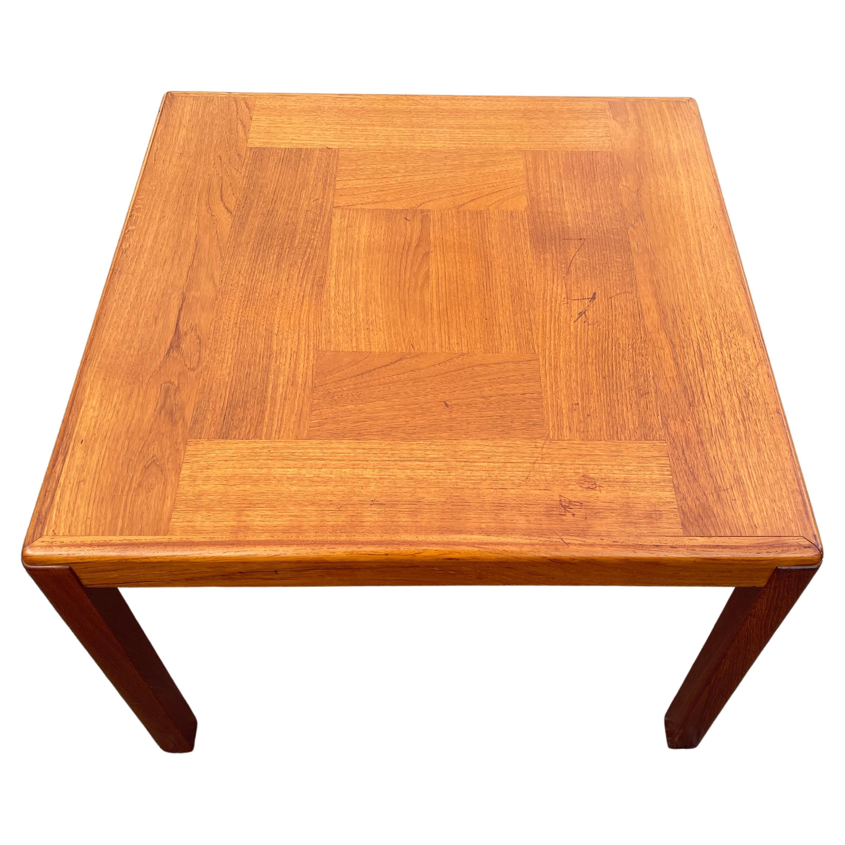 danish modern side table
