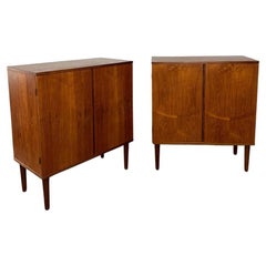 Danish Mid-Century Modern Teak Sideboard / Bar Cabinet