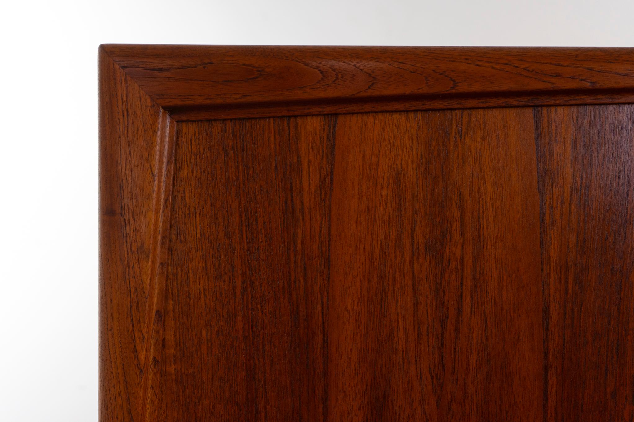 Mid-20th Century Danish Mid-Century Modern Teak Sideboard For Sale
