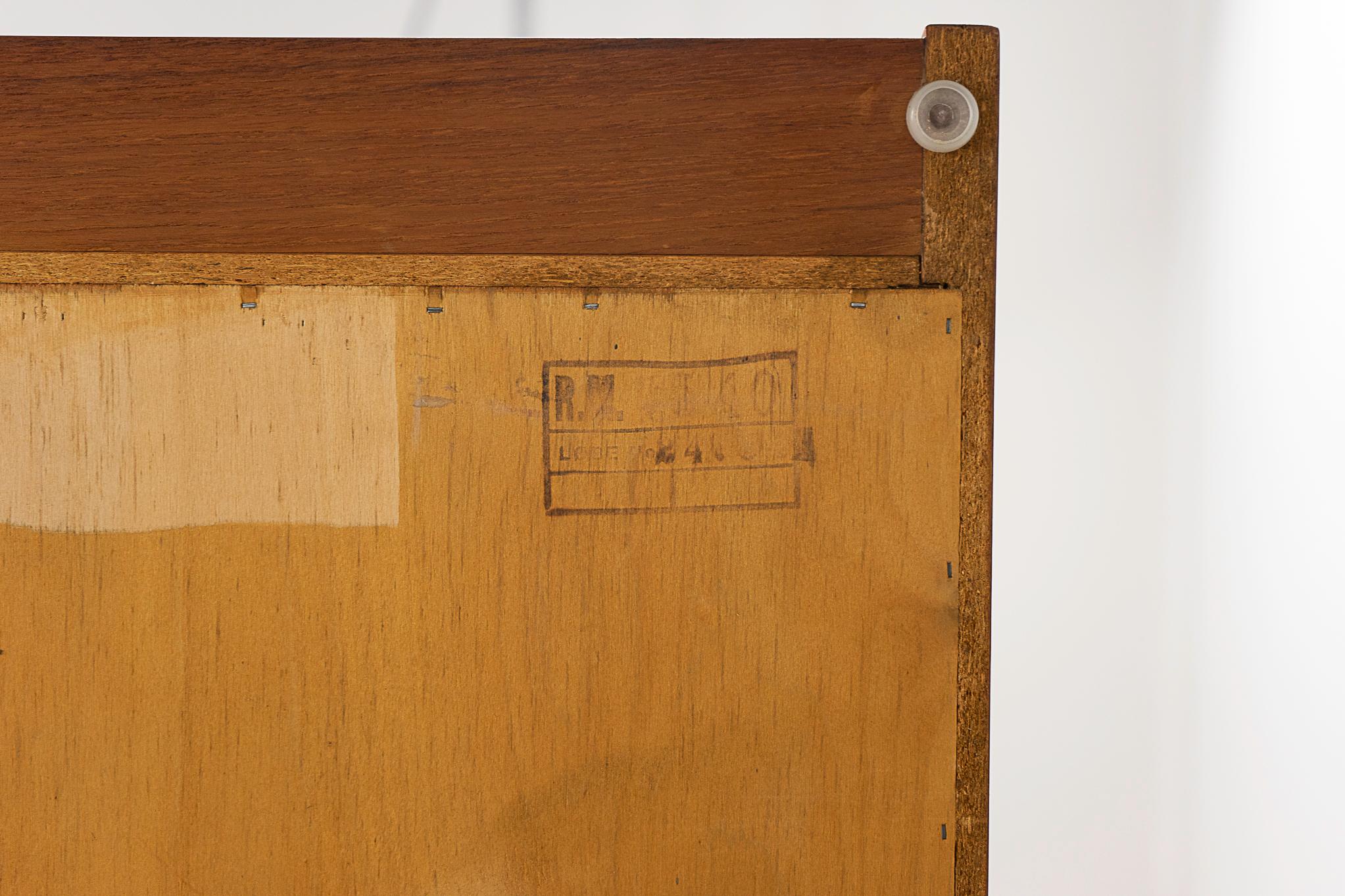 Danish Mid-Century Modern Teak Sideboard with Bar 5