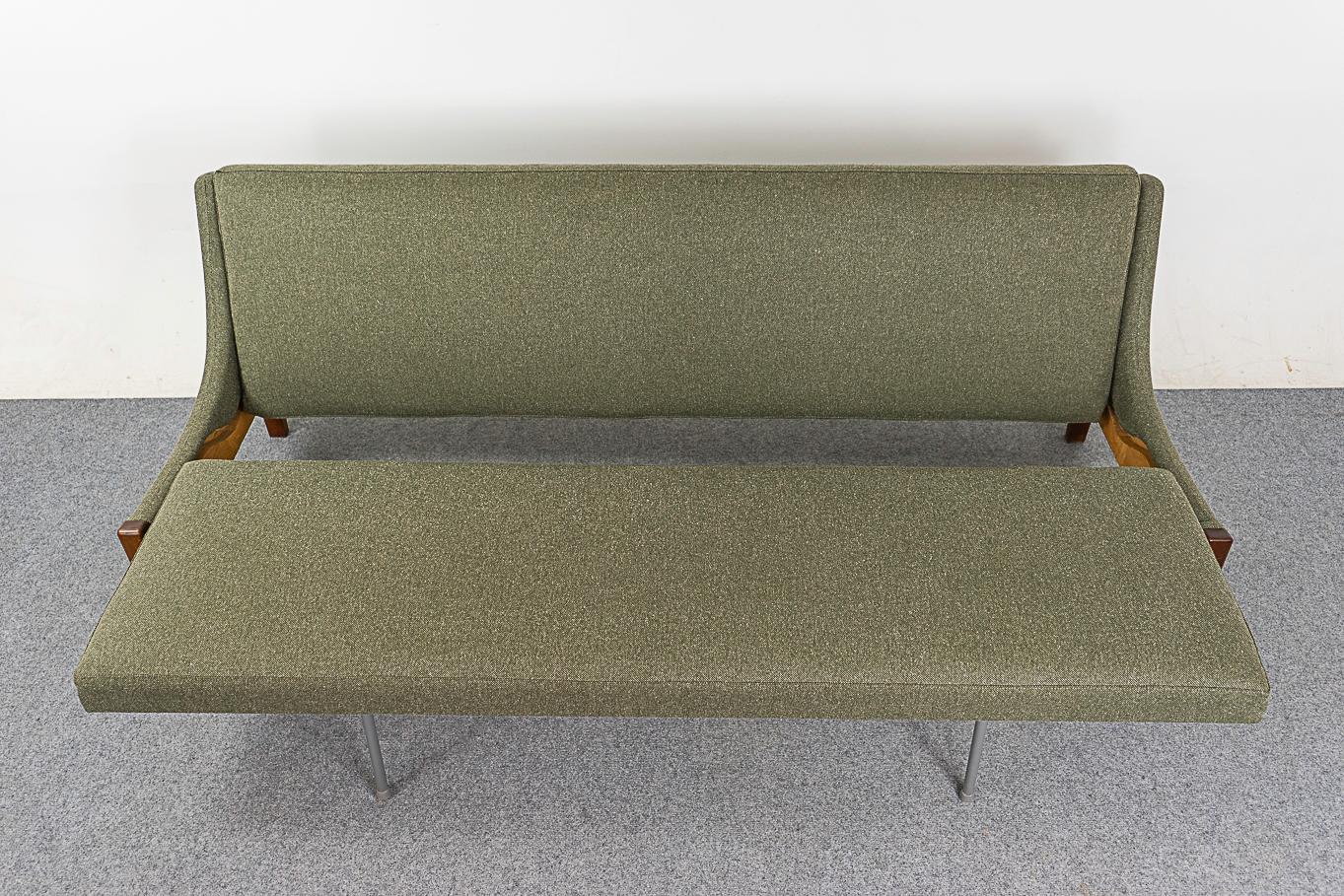 Danish Mid-Century Modern Teak Sofa Bed 9