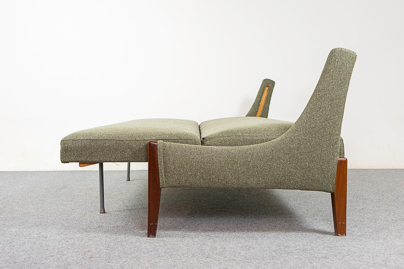 Danish Mid-Century Modern Teak Sofa Bed 4