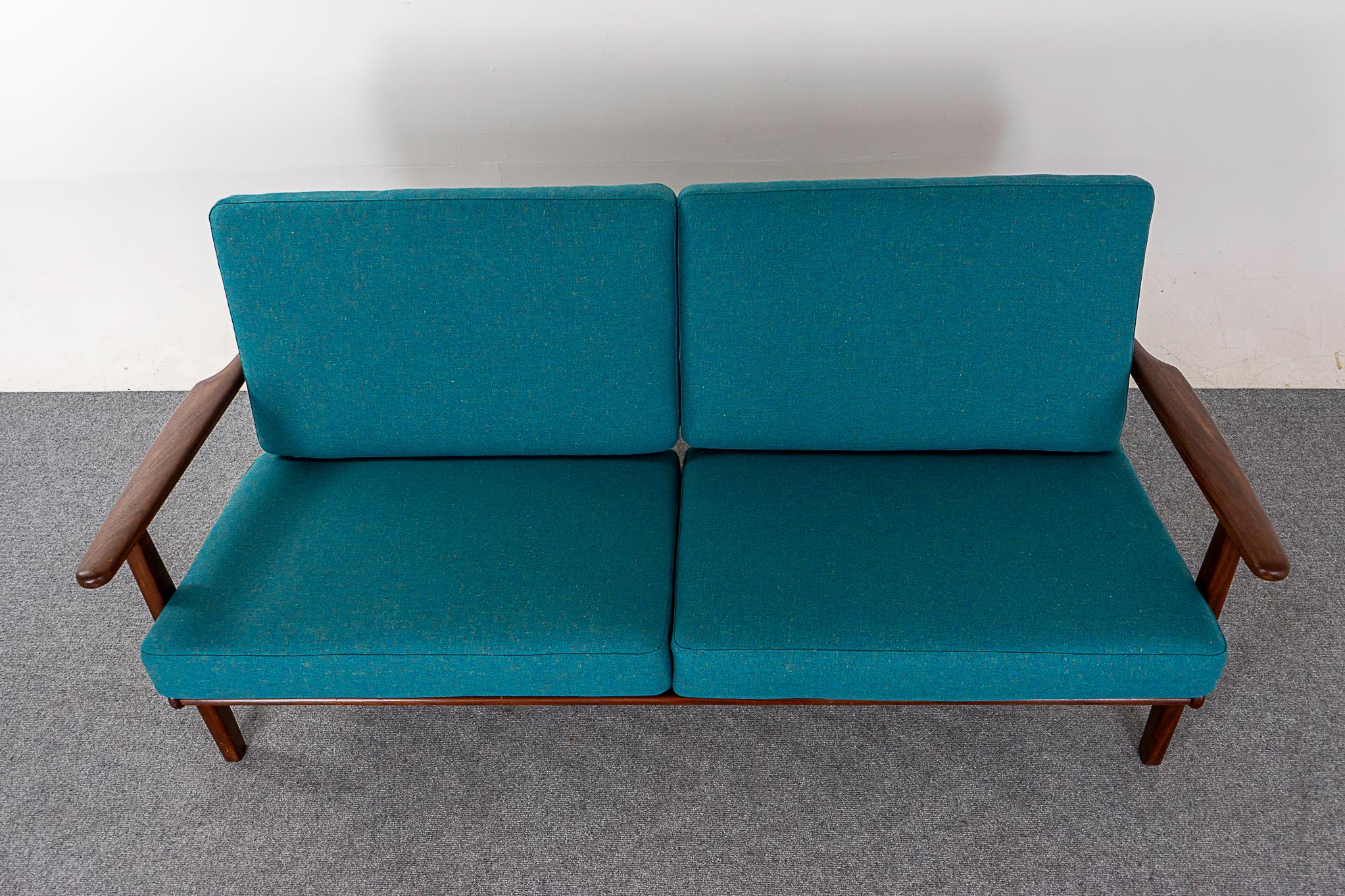 Mid-20th Century Danish Mid-Century Modern Teak Sofa