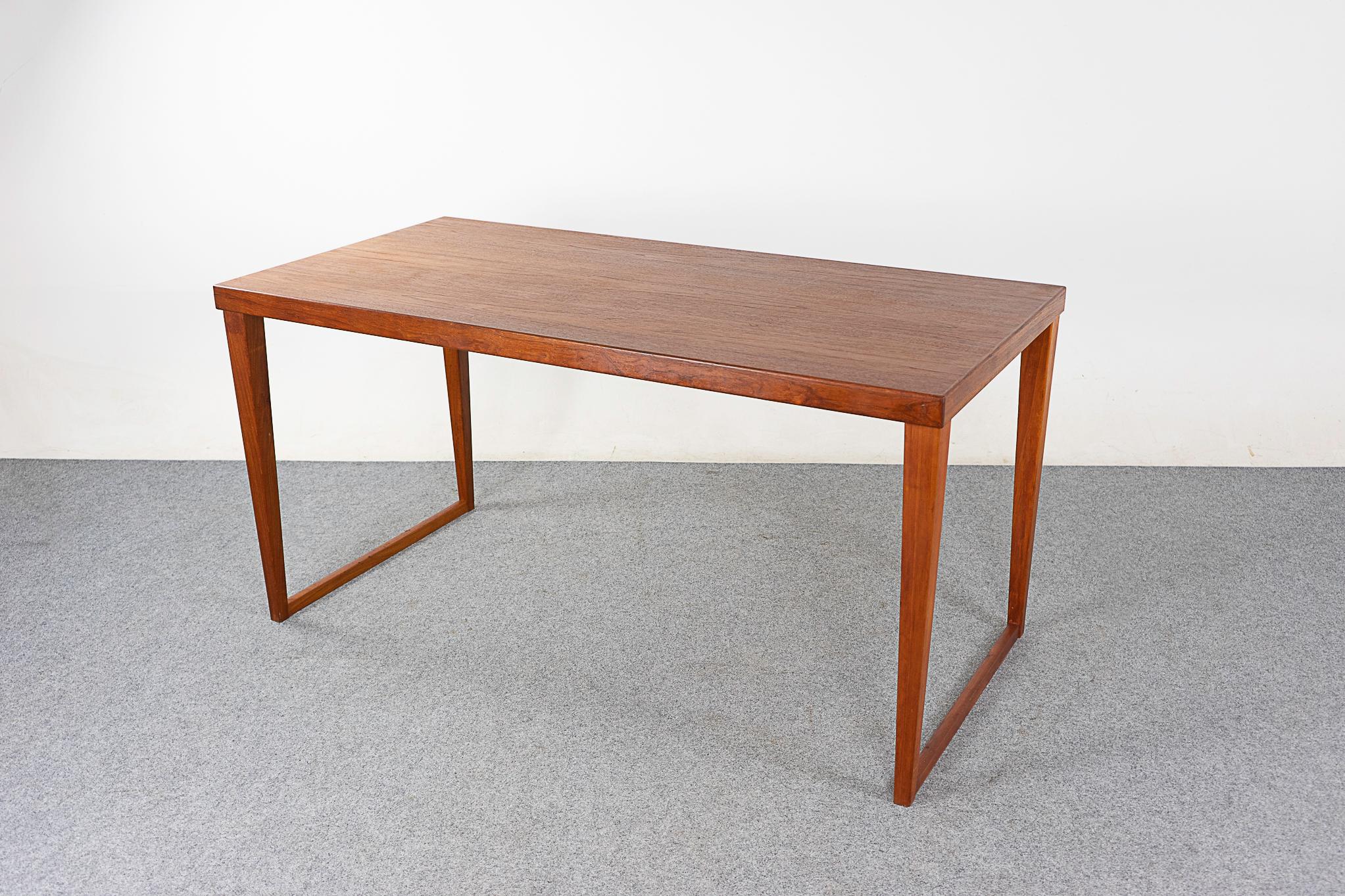 Danish Mid-Century Modern Teak Table/Desk  1