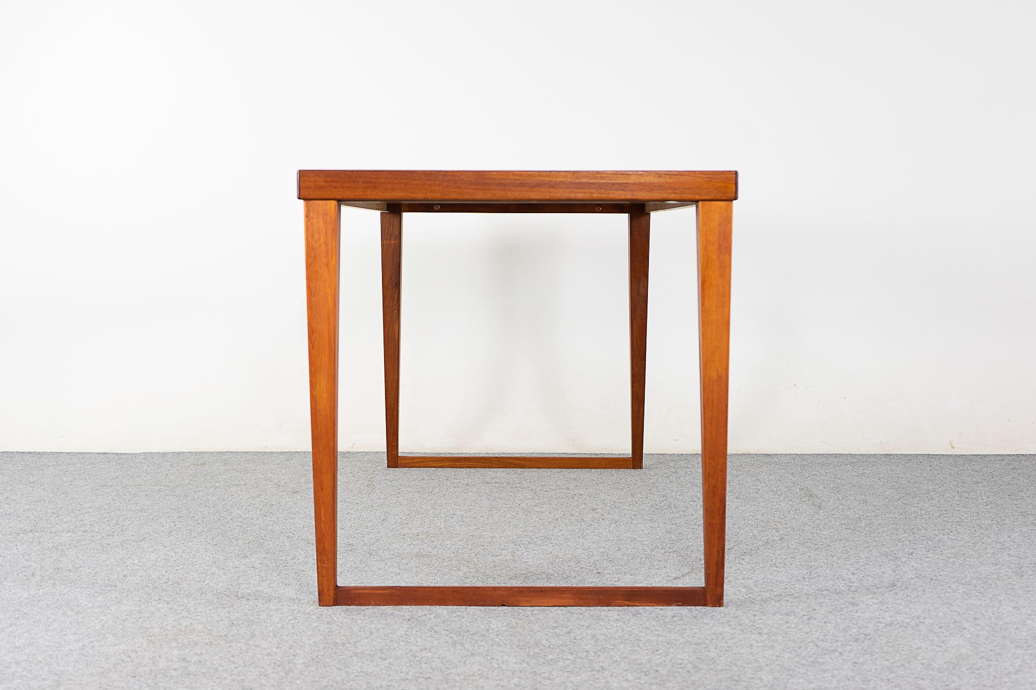 Danish Mid-Century Modern Teak Table/Desk  2