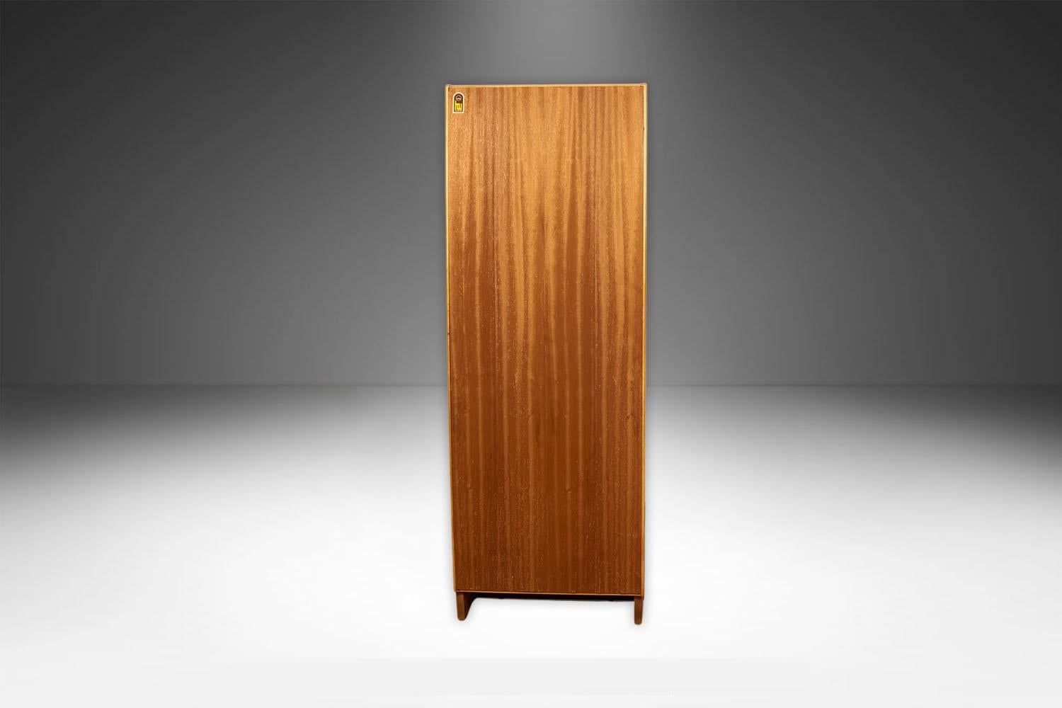 Dänisches Mid Century Modernes Teakholz Hochregal Poul Hundevad im Angebot 7