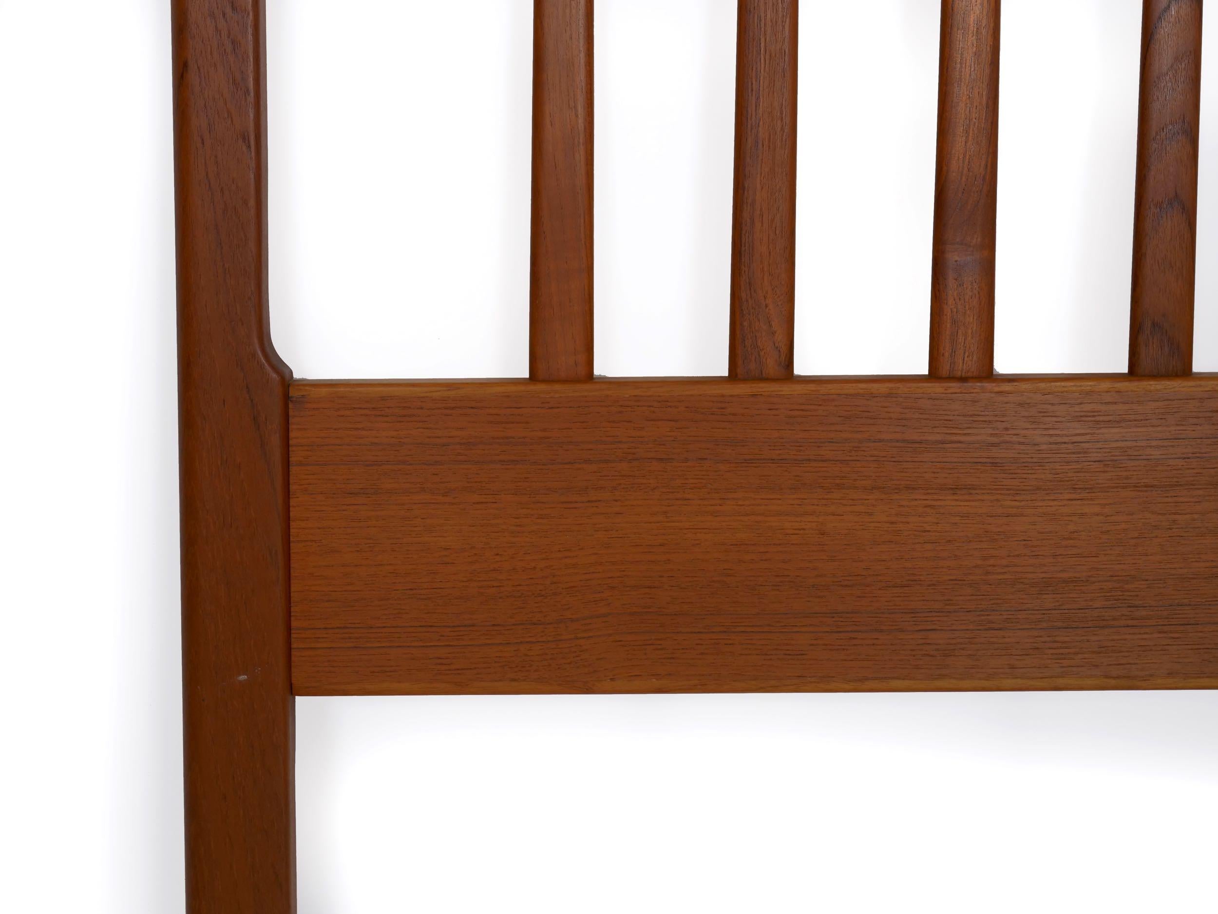 20th Century Danish Mid-Century Modern Teak Twin Bed Headboard by Folke Ohlsson, circa 1960s