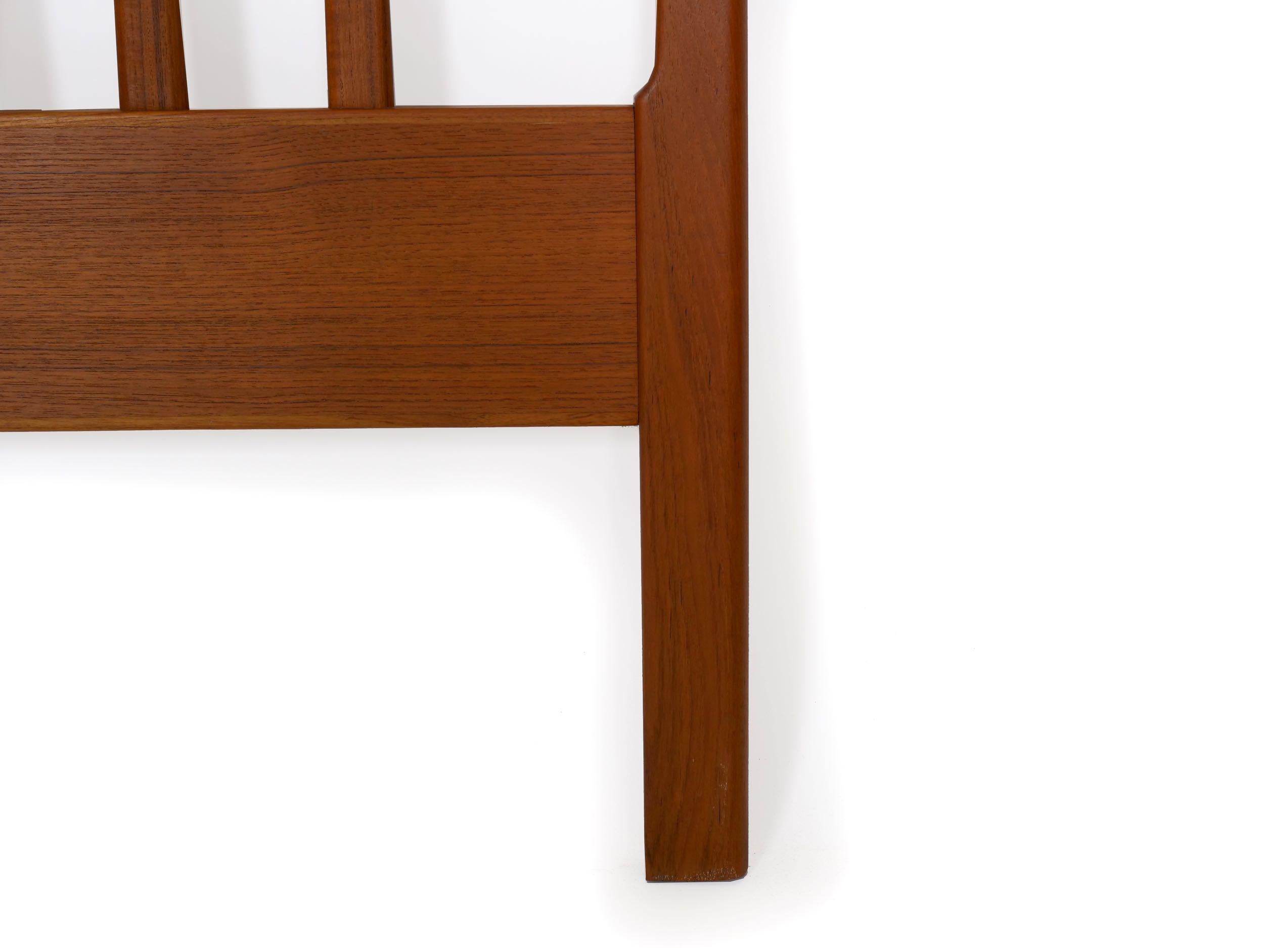 Danish Mid-Century Modern Teak Twin Bed Headboard by Folke Ohlsson, circa 1960s 1