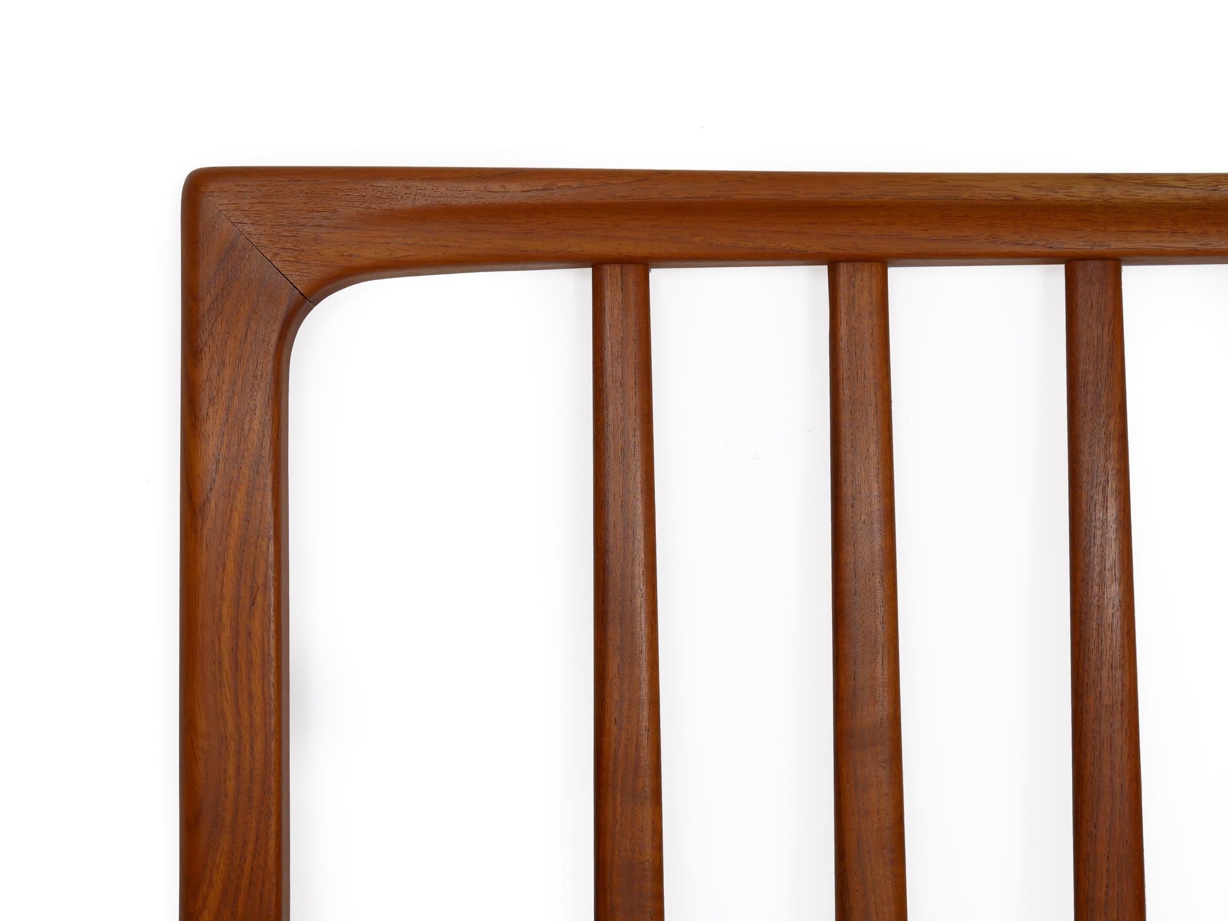 Danish Mid-Century Modern Teak Twin Bed Headboard by Folke Ohlsson, circa 1960s 2