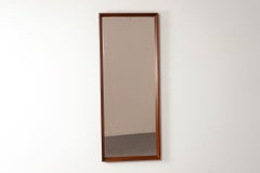 Danish Mid-Century Modern Teak Wall Mirror