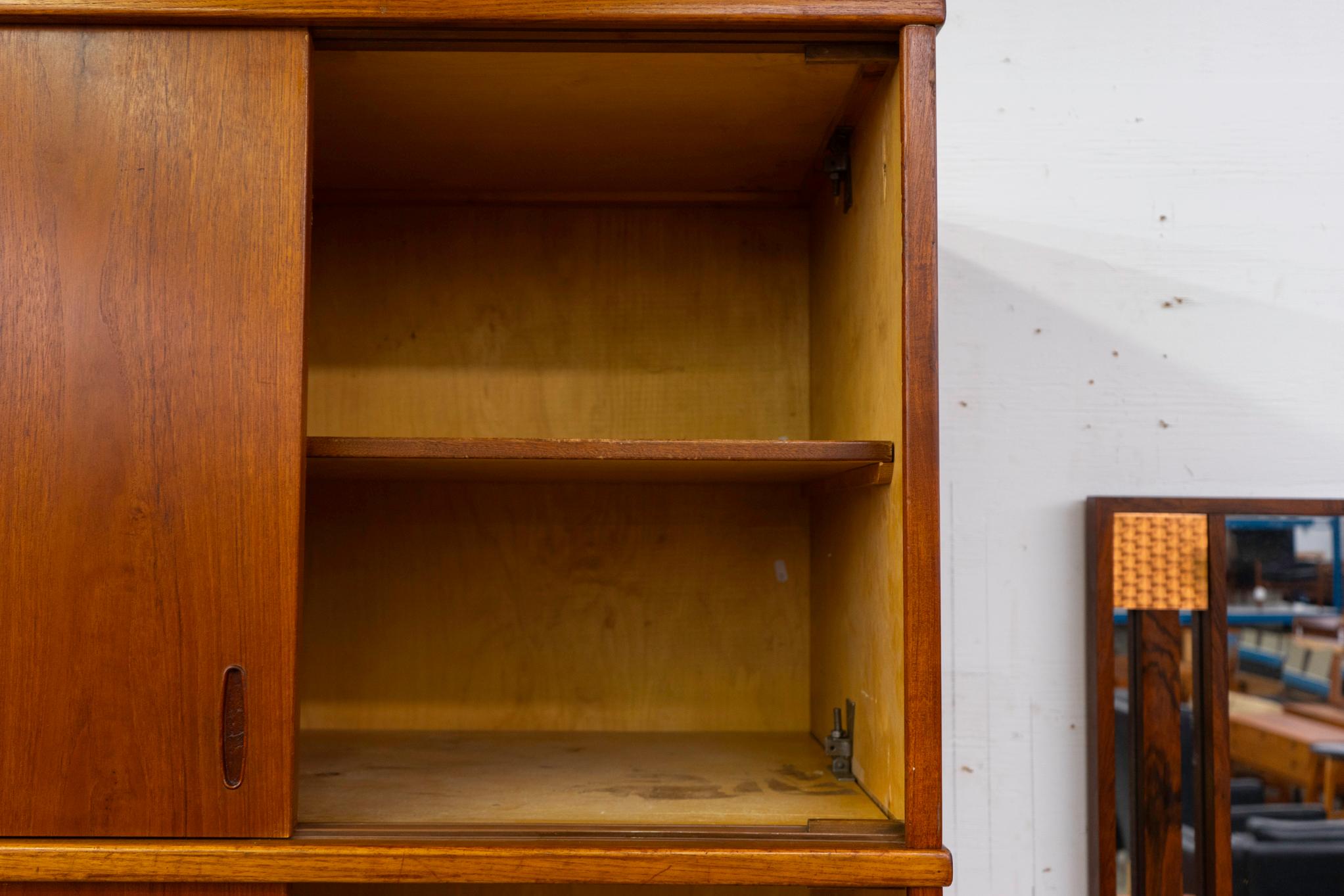 Danish Mid-Century Modern Teak Wardrobe 2