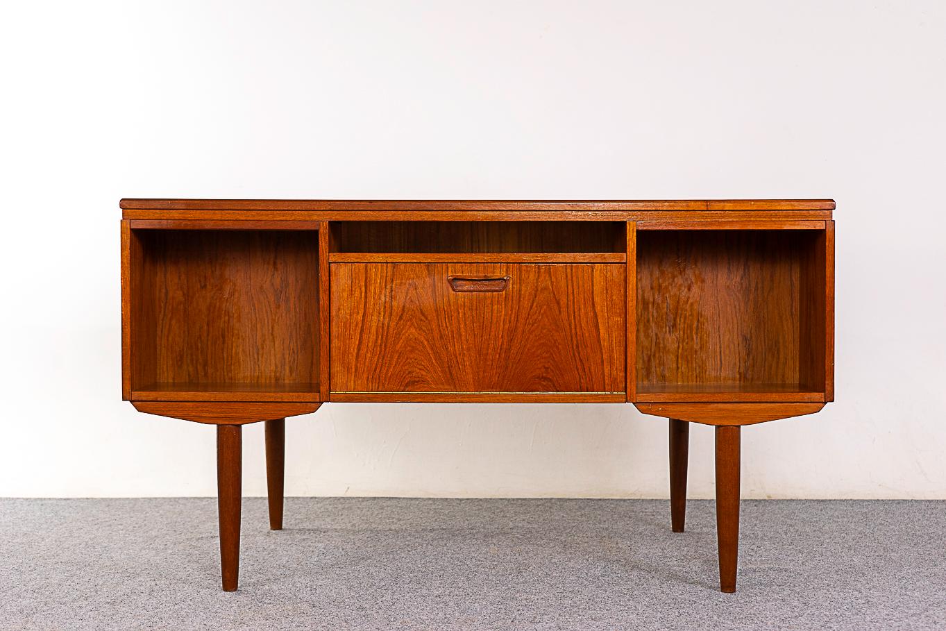 Danish Mid-Century Modern Teak Writing Desk 2