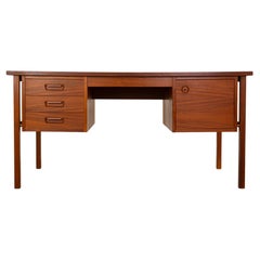 Danish Mid-Century Modern Teak Writing Desk