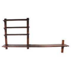 Danish Mid-Century Modern Wall Mounted Shelves Att to Poul Cadovius, c 1950-1960