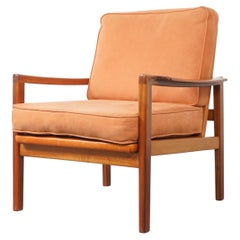 Danish Mid-Century Modern Walnut Easy Chair