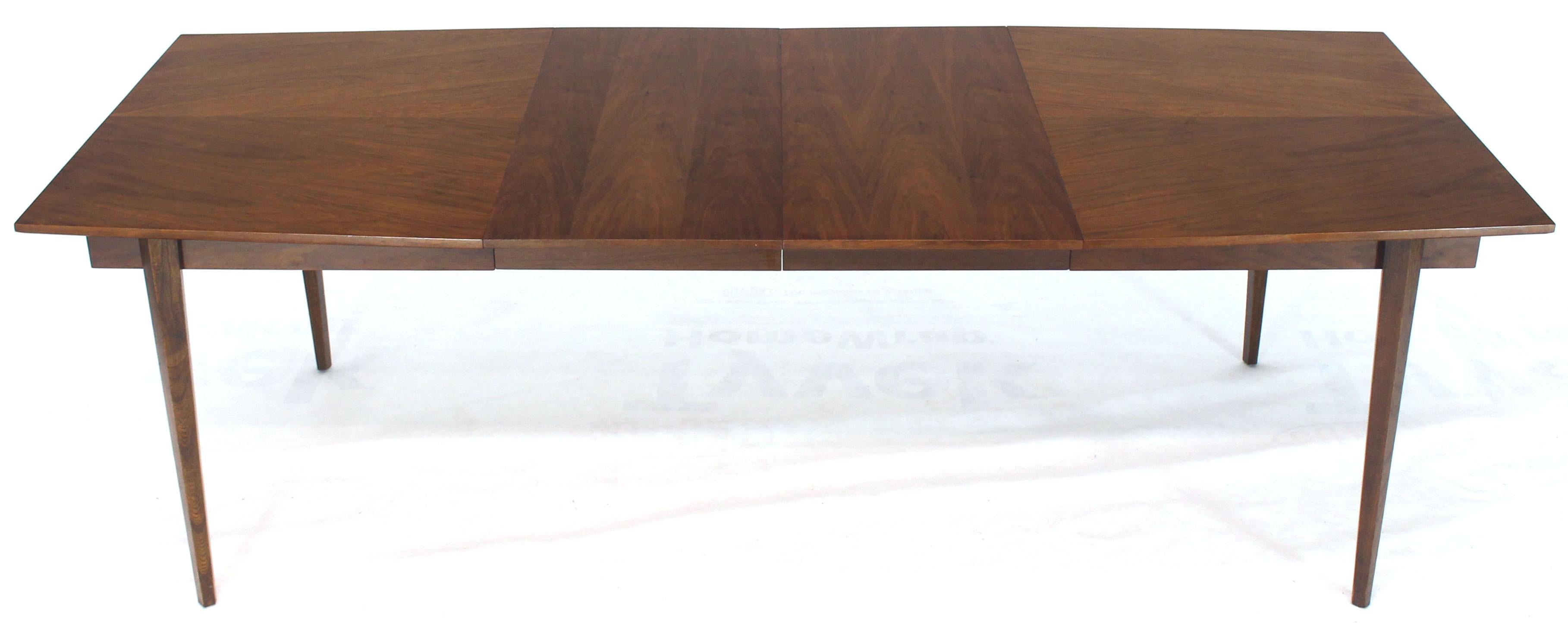 rectangle walnut dining table