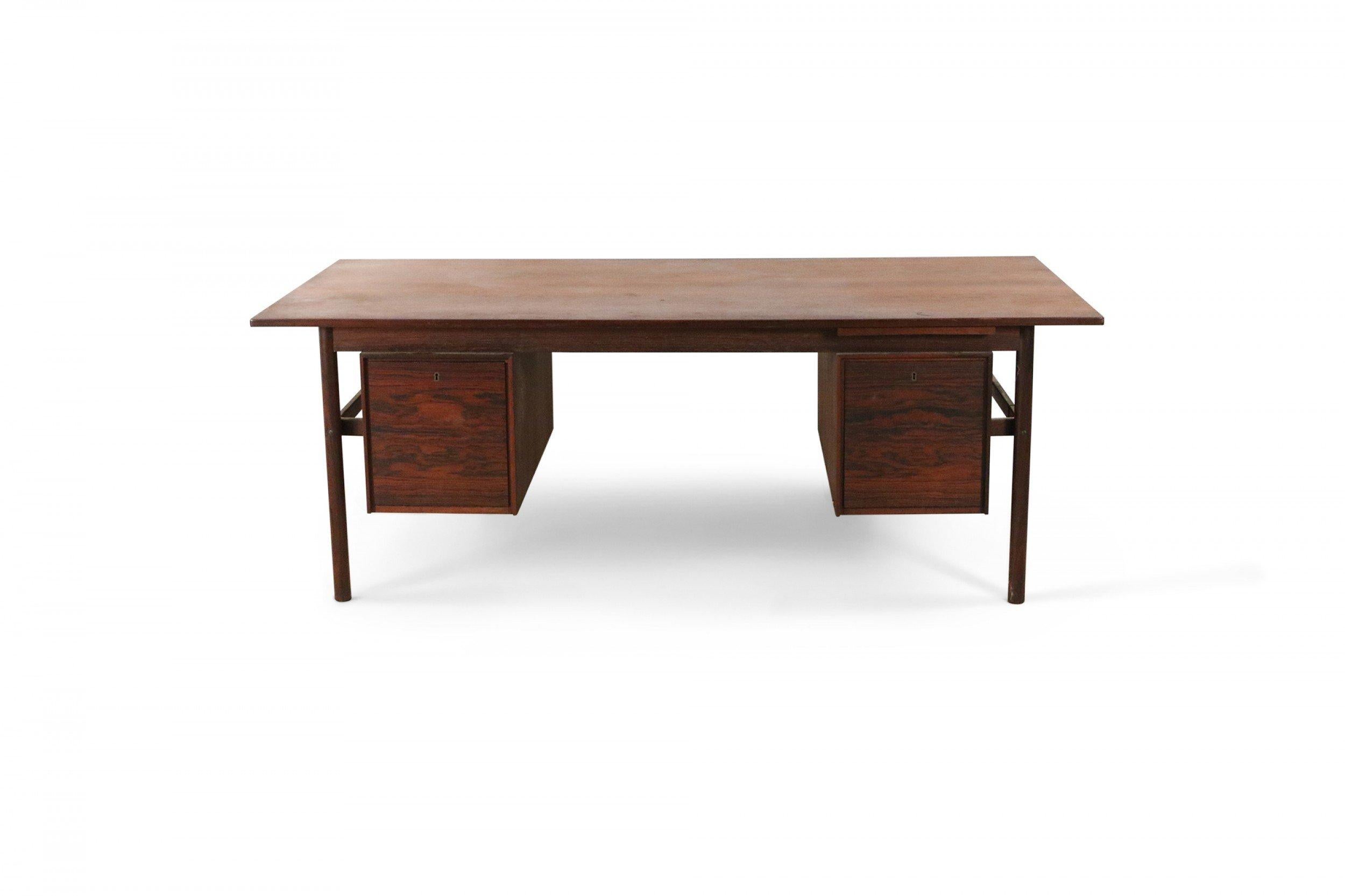 Danish Mid-Century Modern Wood Desk 1