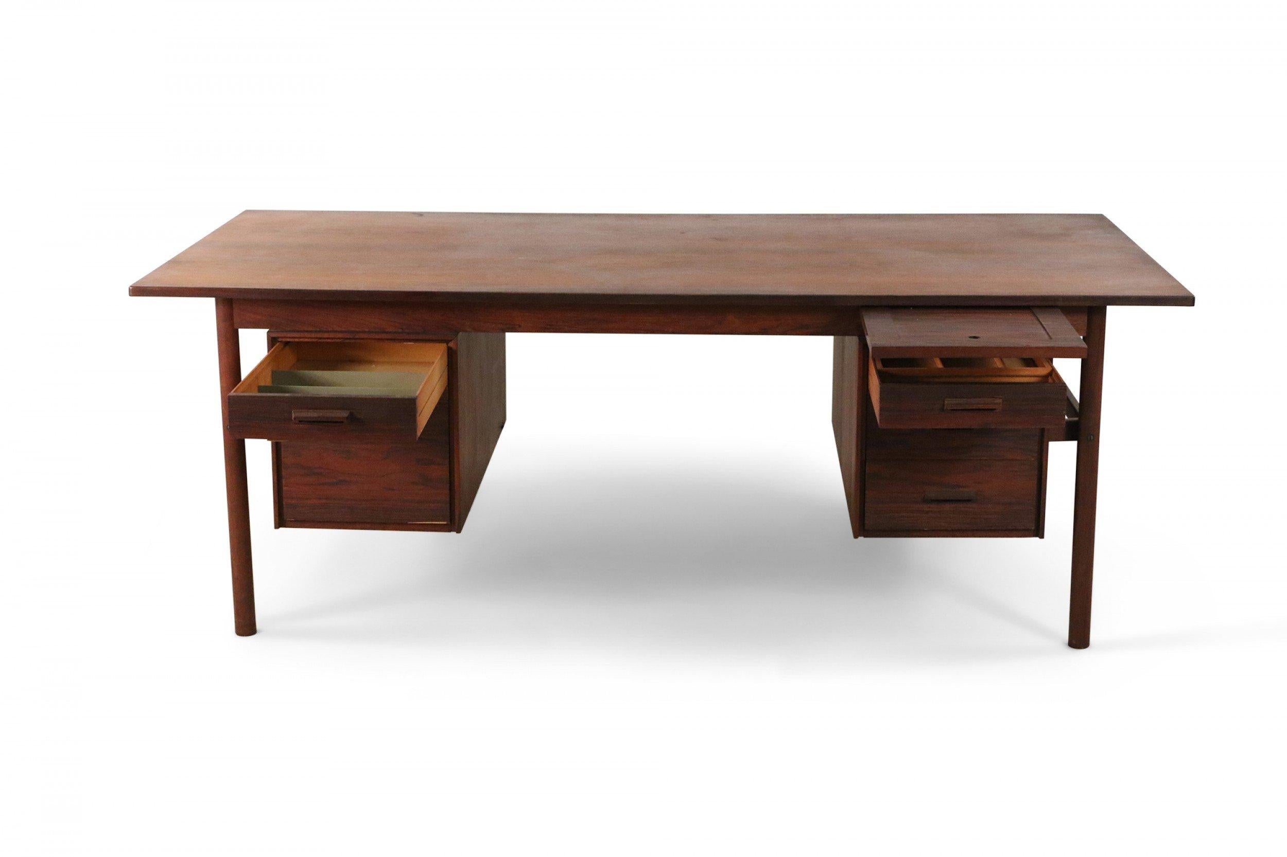 Danish Mid-Century Modern Wood Desk 2