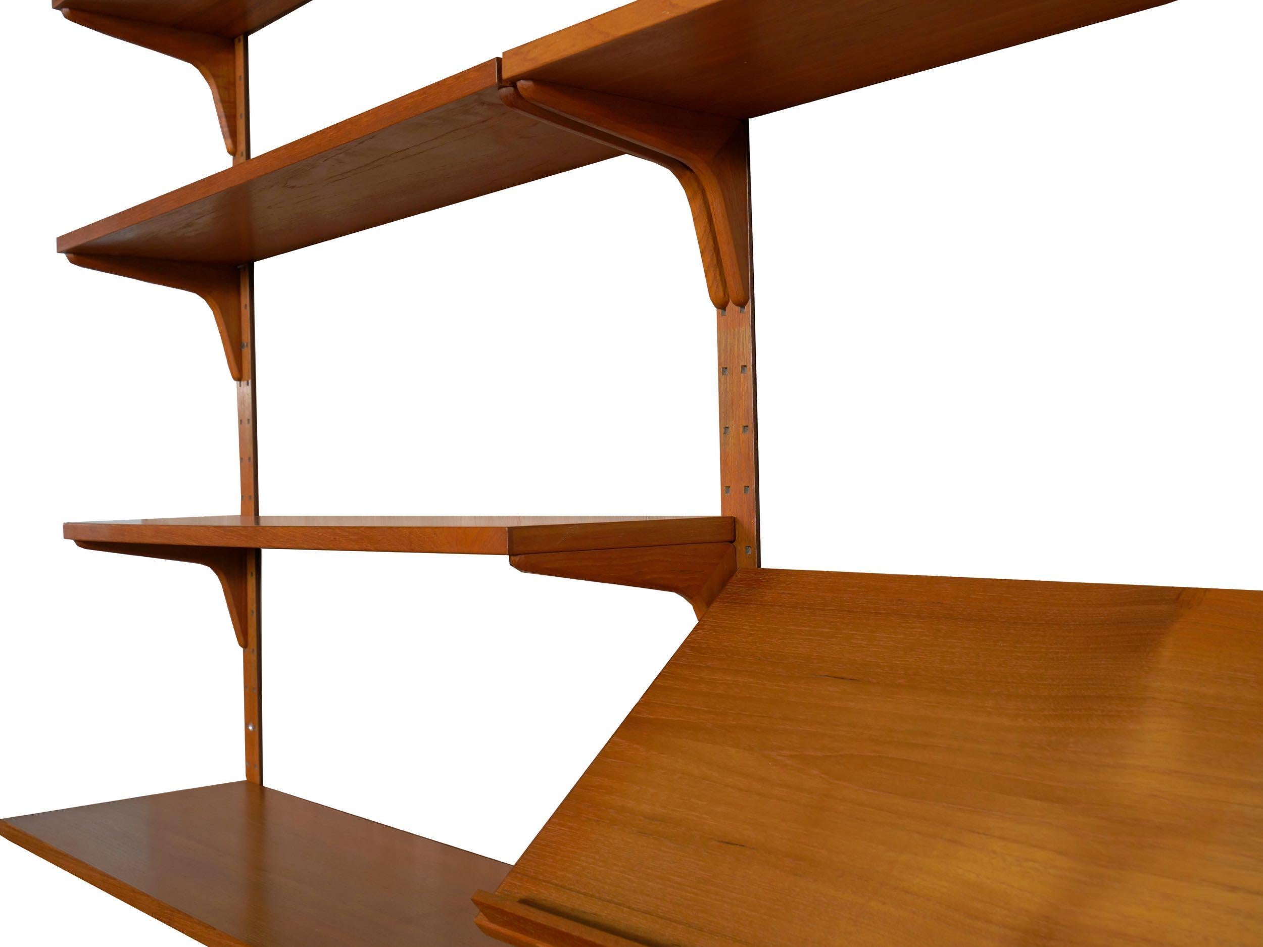 Danish Midcentury Modular Modern Wall Unit by Thygesen & Sorensen 4