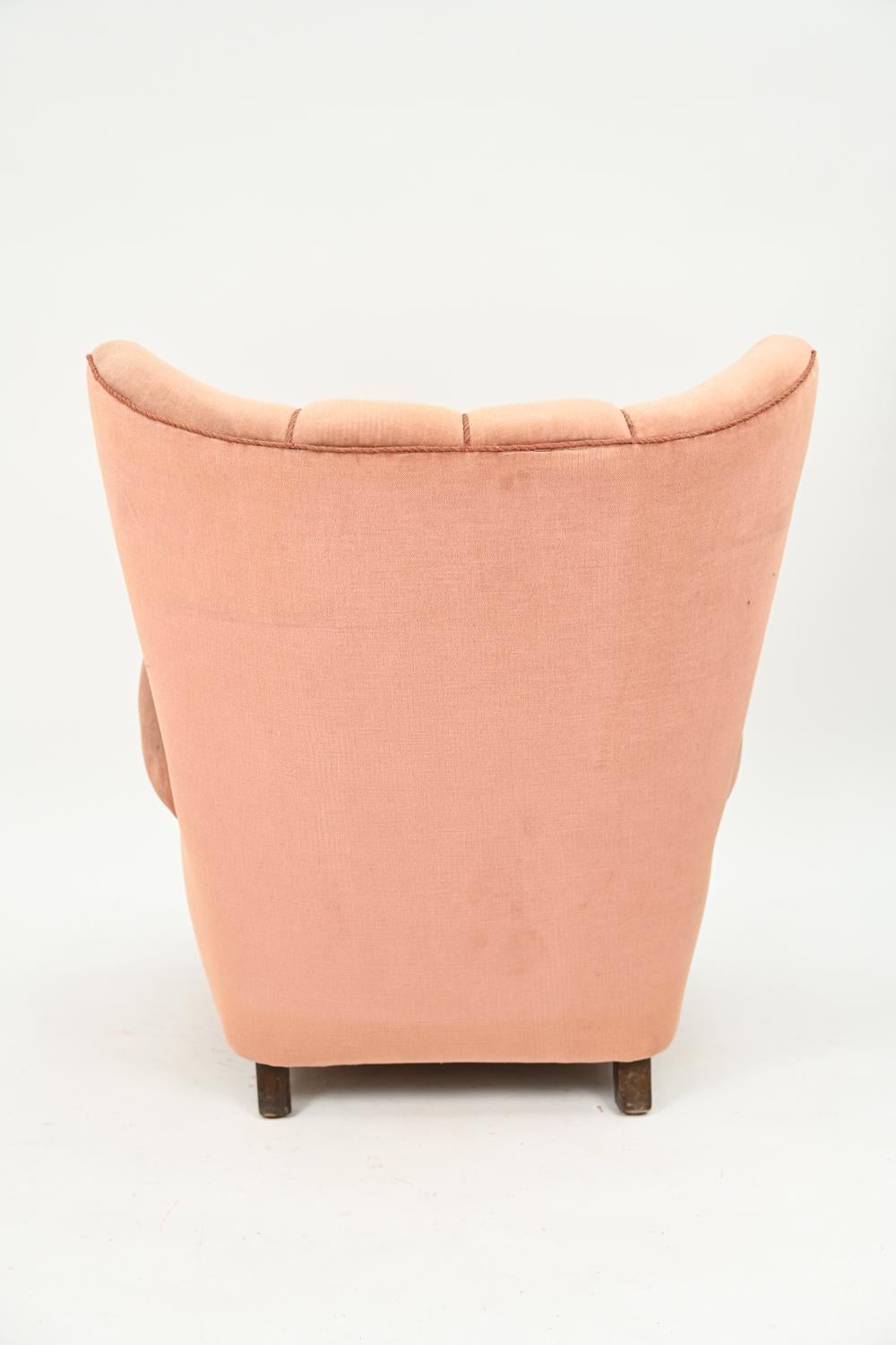 Danish Mid-Century Mogens Lassen-Style Lounge Chair 5