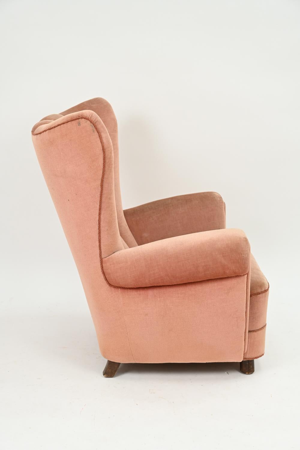 Danish Mid-Century Mogens Lassen-Style Lounge Chair 6