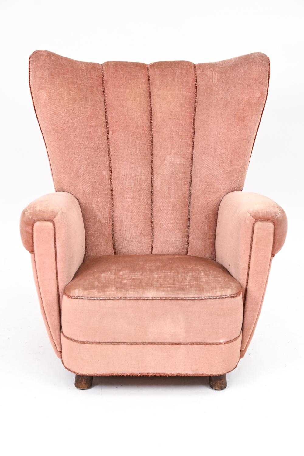 Danish Mid-Century Mogens Lassen-Style Lounge Chair 2