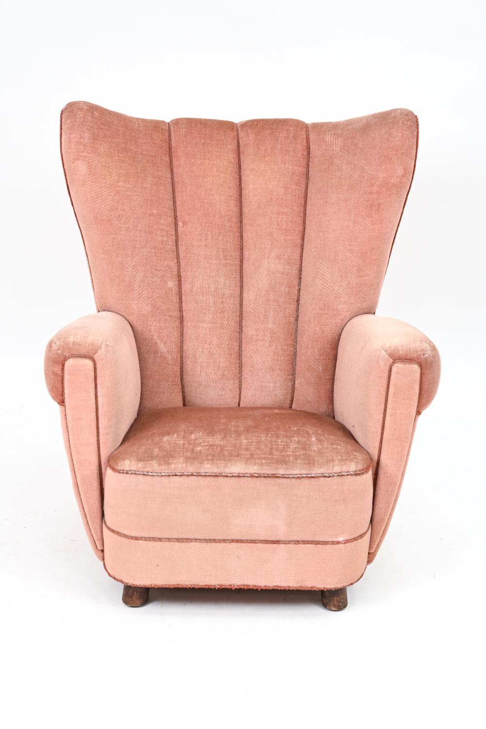 Danish Mid-Century Mogens Lassen-Style Lounge Chair 3