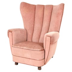 Danish Mid-Century Mogens Lassen-Style Lounge Chair