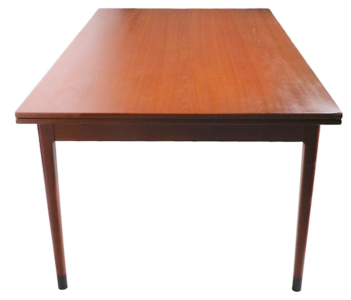 Danish Mid Century Niels Otto Moller Refractory Style Extension Dining Table For Sale 7