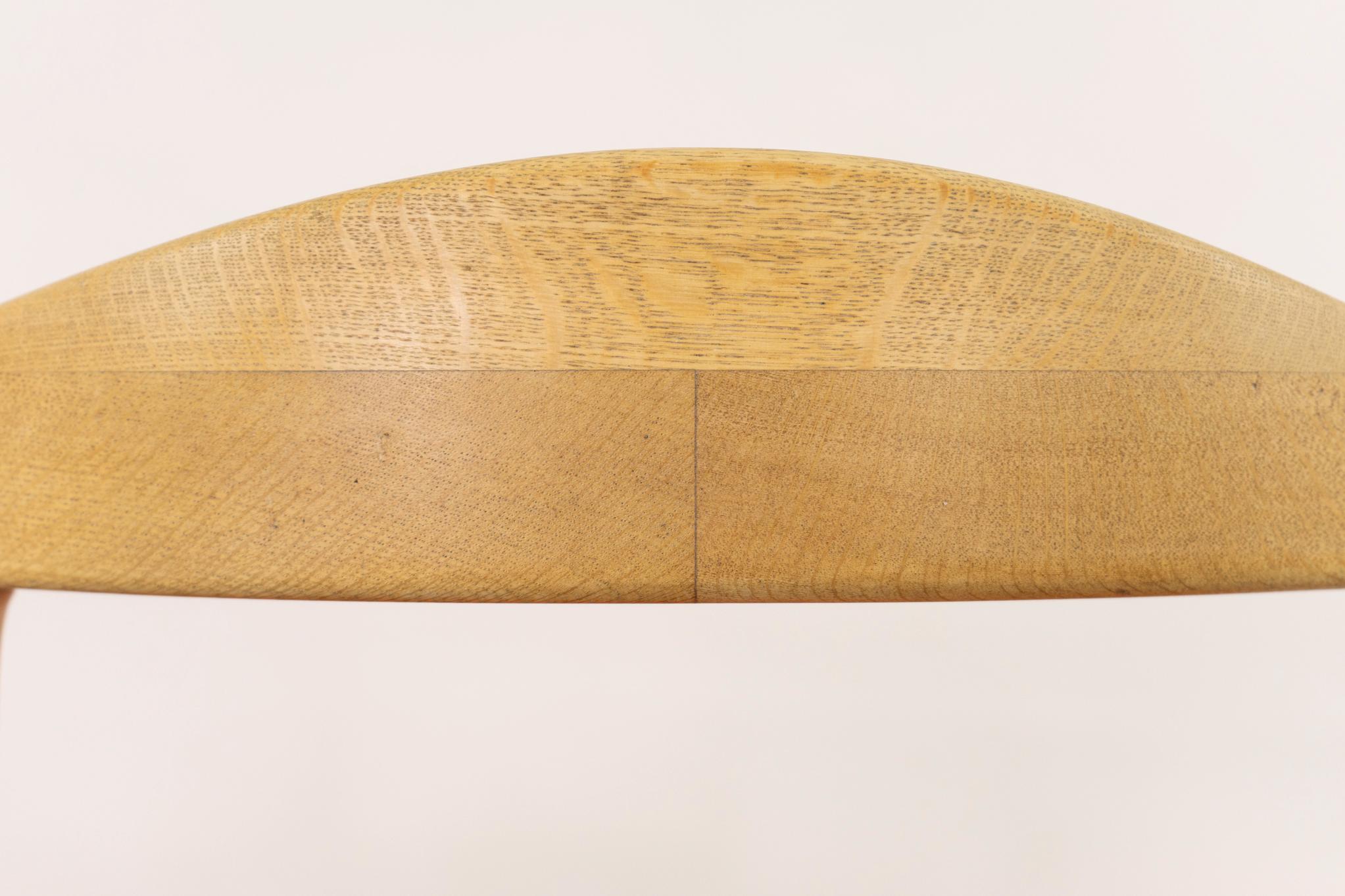 Danish Mid-Century Oak Armchair For Sale 6