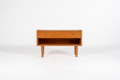 Danish Mid-Century Oak Entry / Hallway Cabinet — 1960s