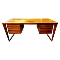 Danish Mid-century Oak Partners Desk