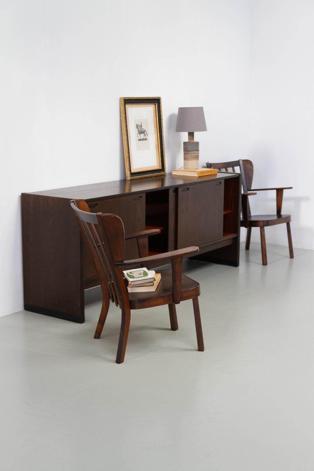 Buffet danois du milieu du siècle dernier en chêne de Skovby, années 1960. en vente 12