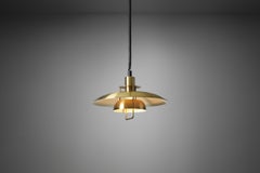 Danish Mid-Century Pendant Lamp by Lyskjær Belysning, Denmark 1960s