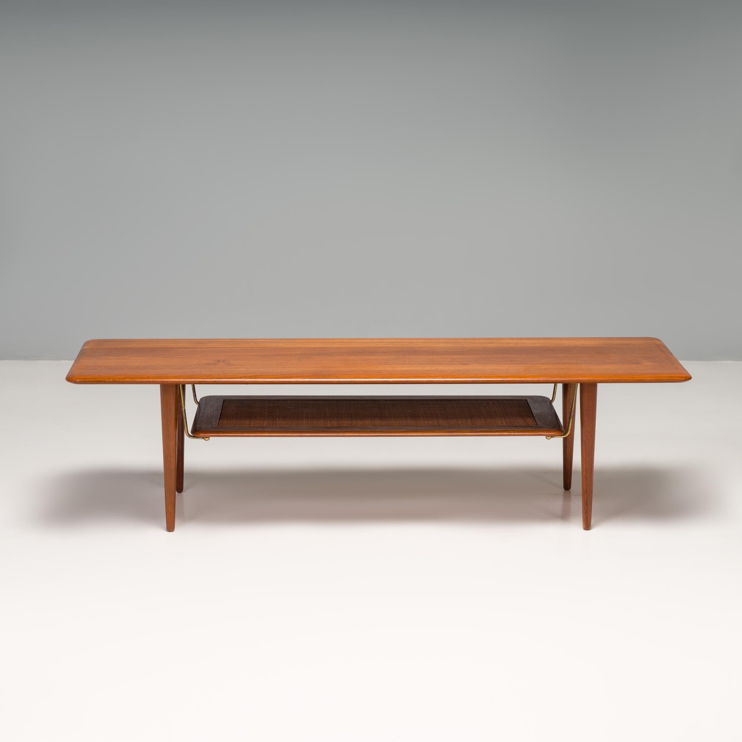 Danois Table basse danoise du milieu du siècle FD-516 de Peter Hvidt & Orla Molgaard-Nielsen en vente