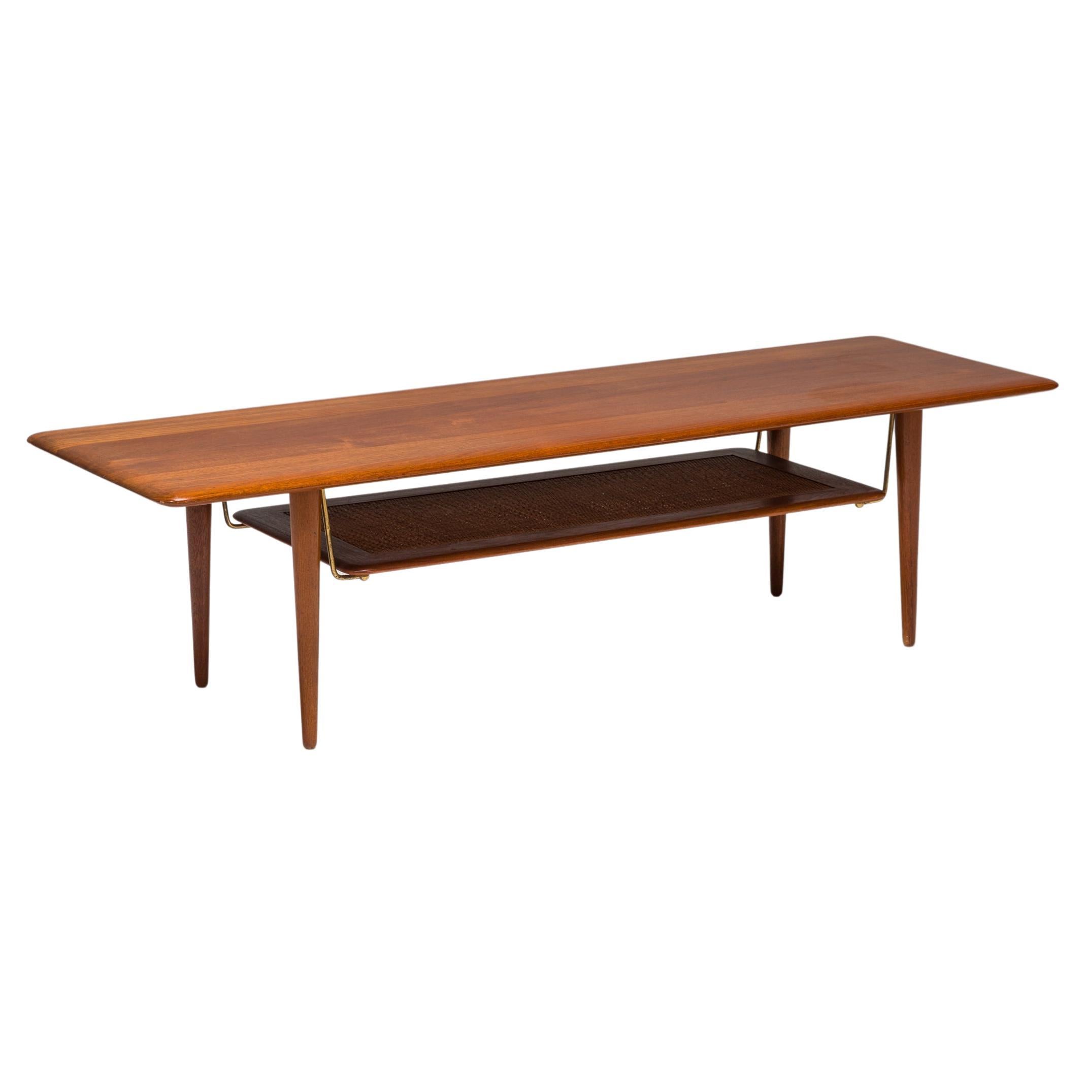 Danish Mid Century Peter Hvidt & Orla Molgaard-Nielsen FD-516 Coffee Table For Sale