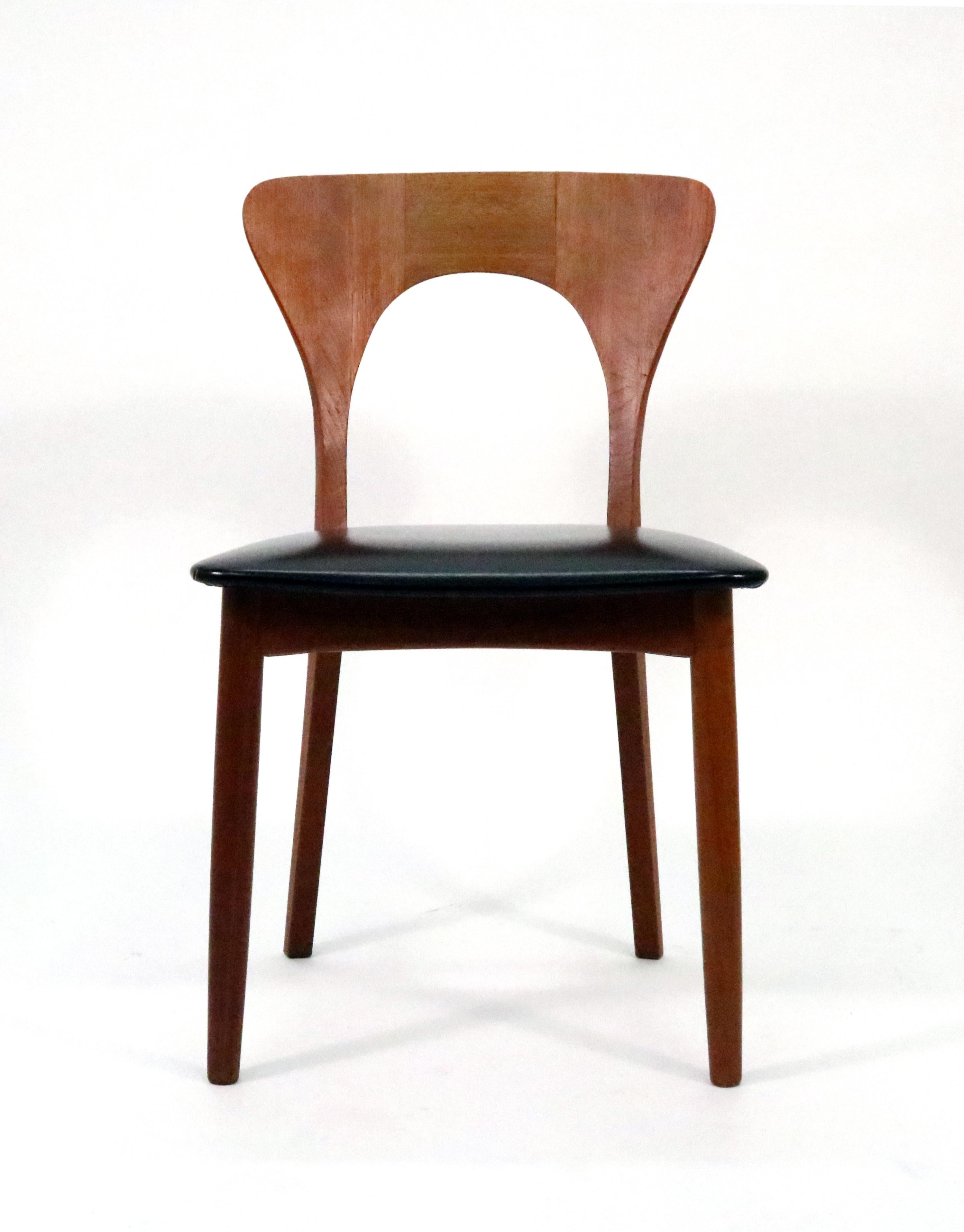 Scandinavian Modern Danish Mid-Century 'Peter' Teak Chair by Niels Koefoed