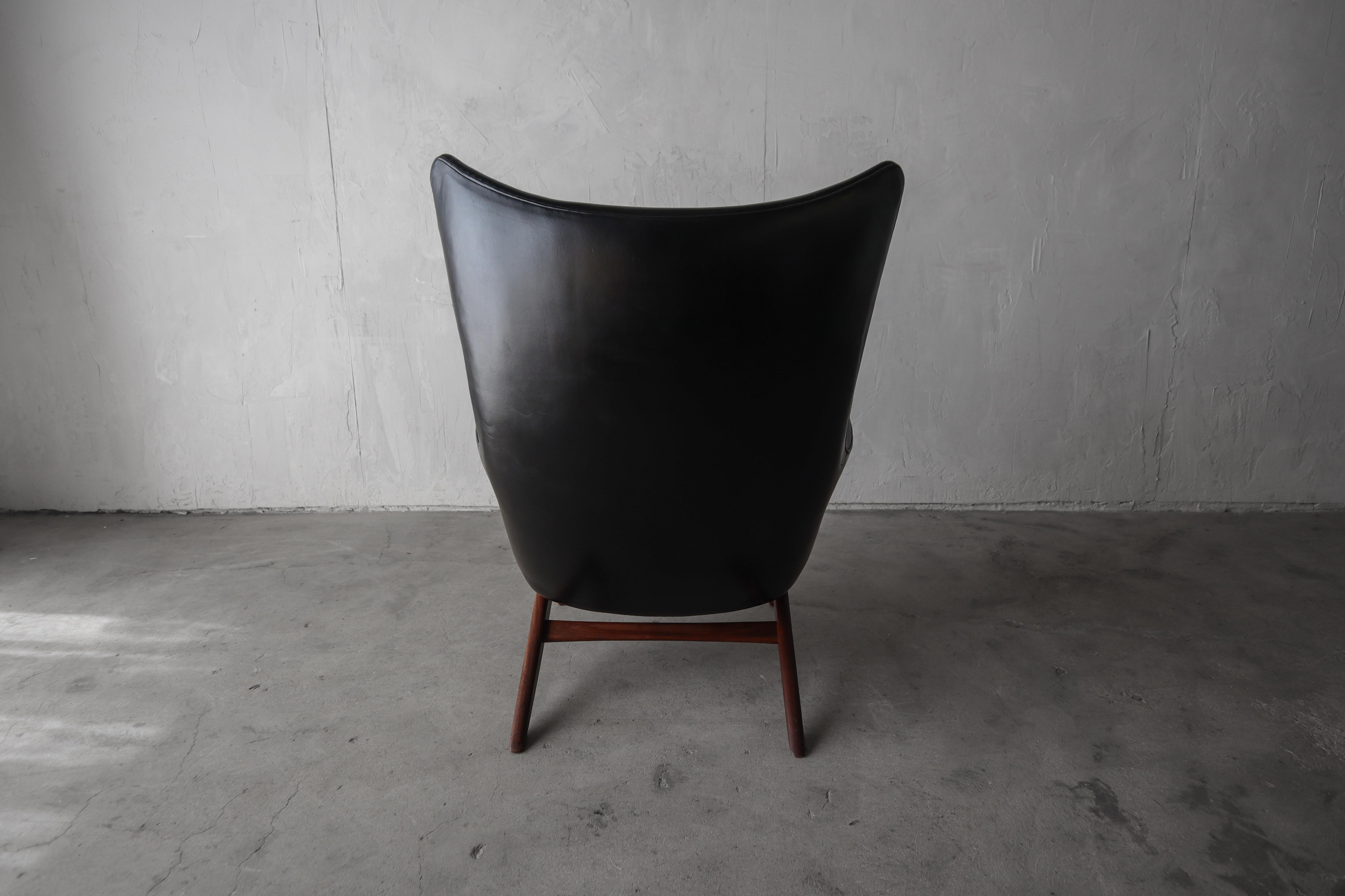 20th Century Danish Mid Century Reclining Lounge Chair by HW Klein for Bramin For Sale