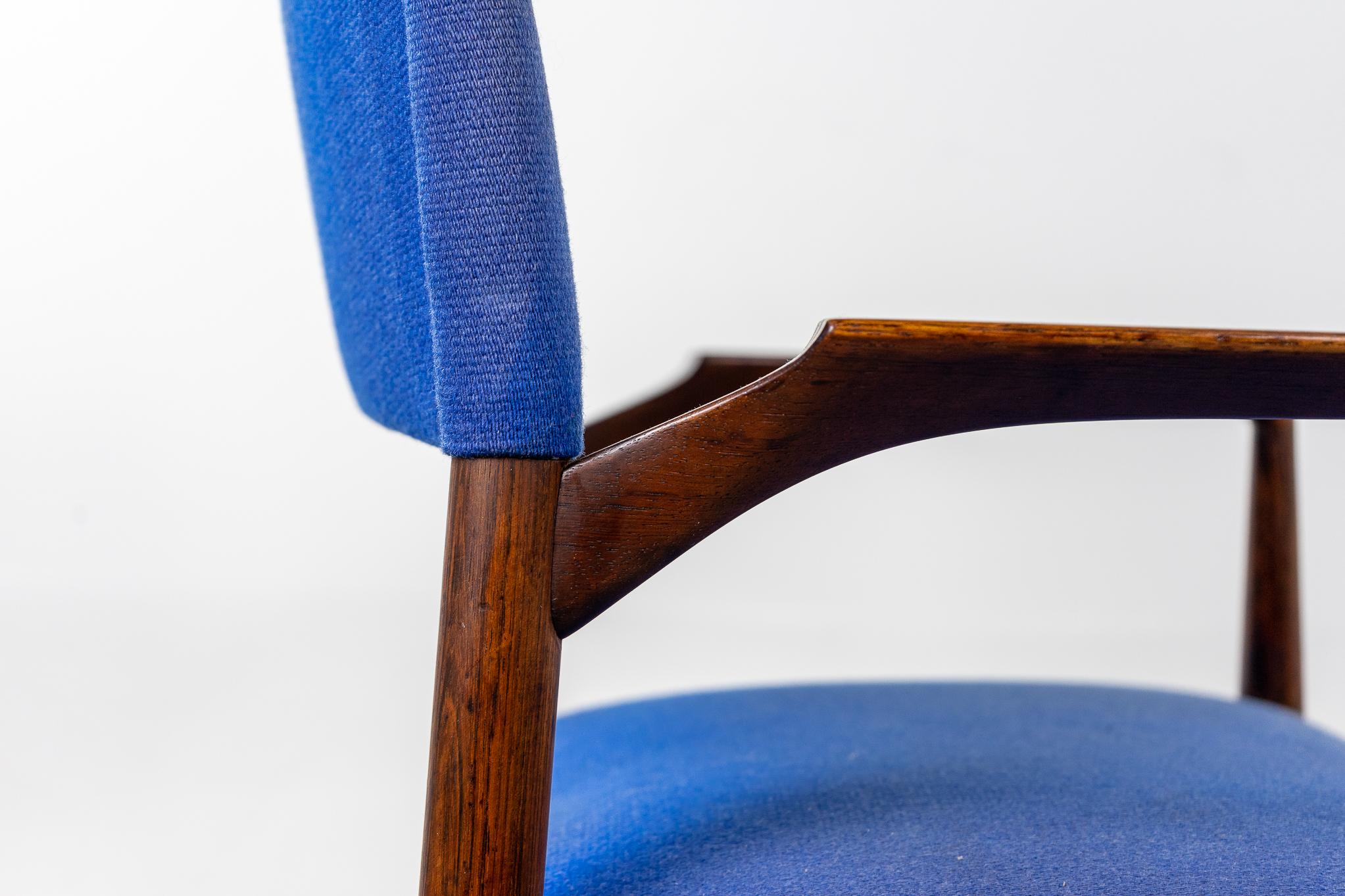 Danish Mid-Century Rosewood Armchair by Villy Schou Andersen For Sale 5