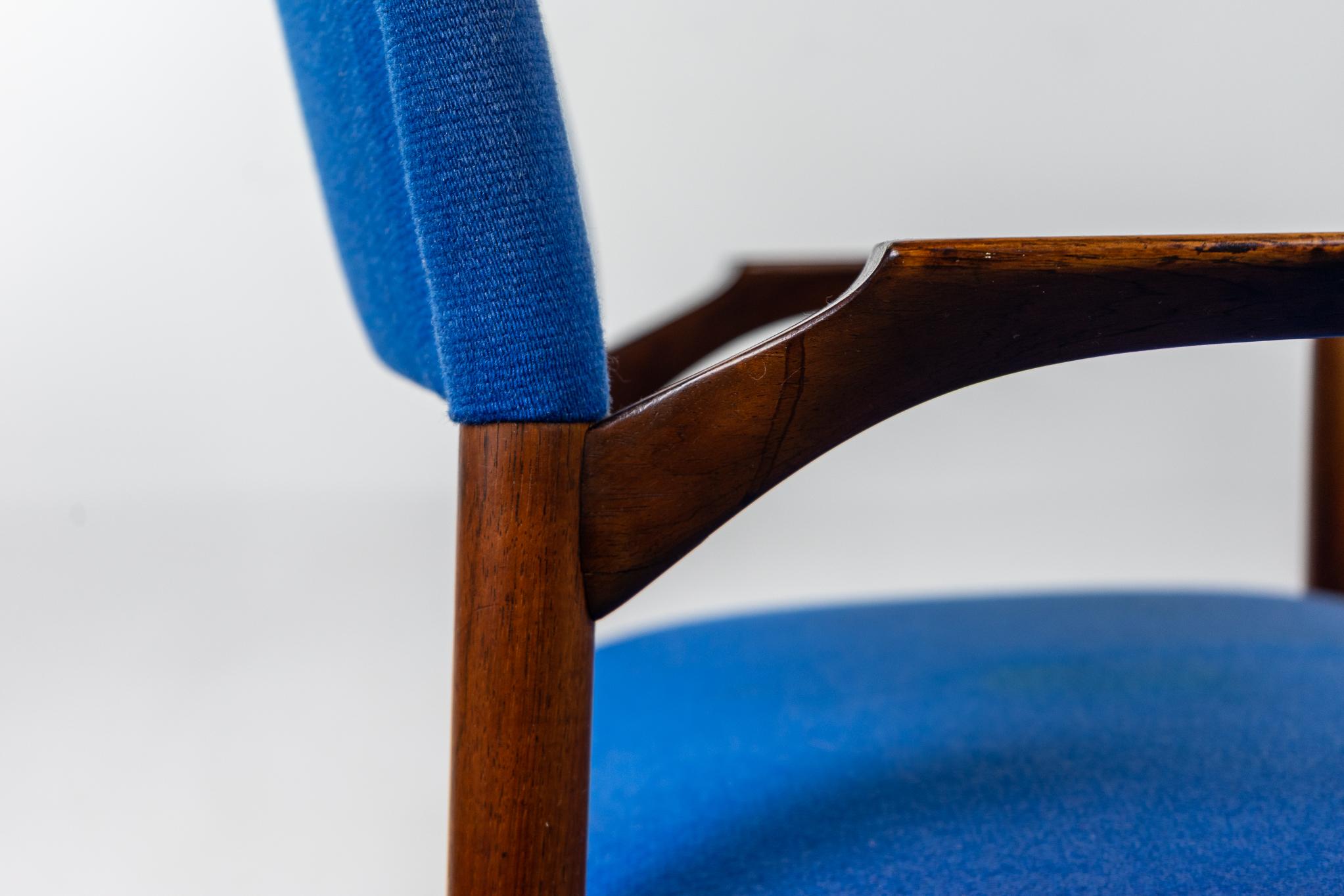 Danish Mid-Century Rosewood Armchair by Villy Schou Andersen For Sale 5