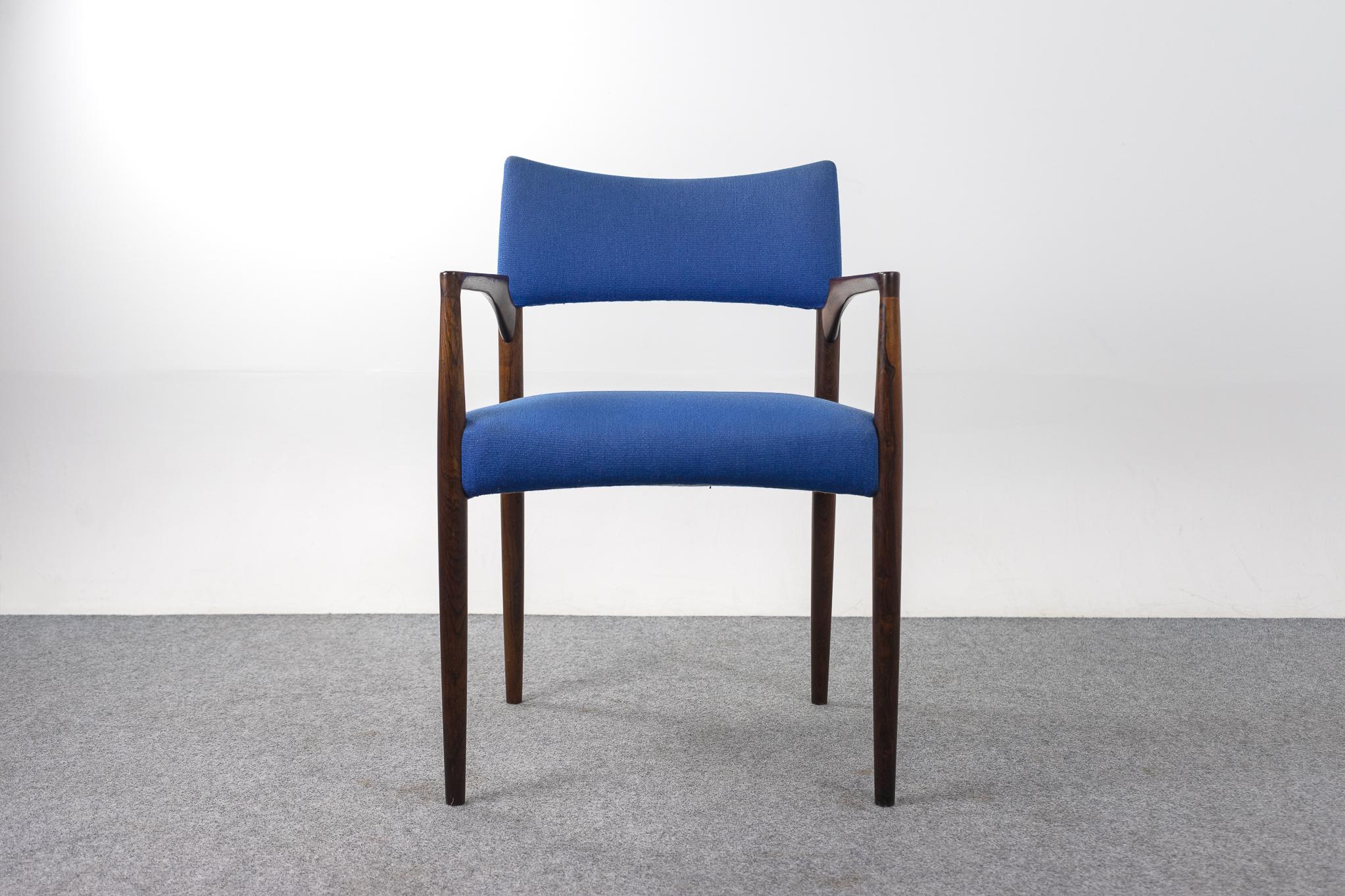 Danish Mid-Century Rosewood Armchair by Villy Schou Andersen For Sale 6