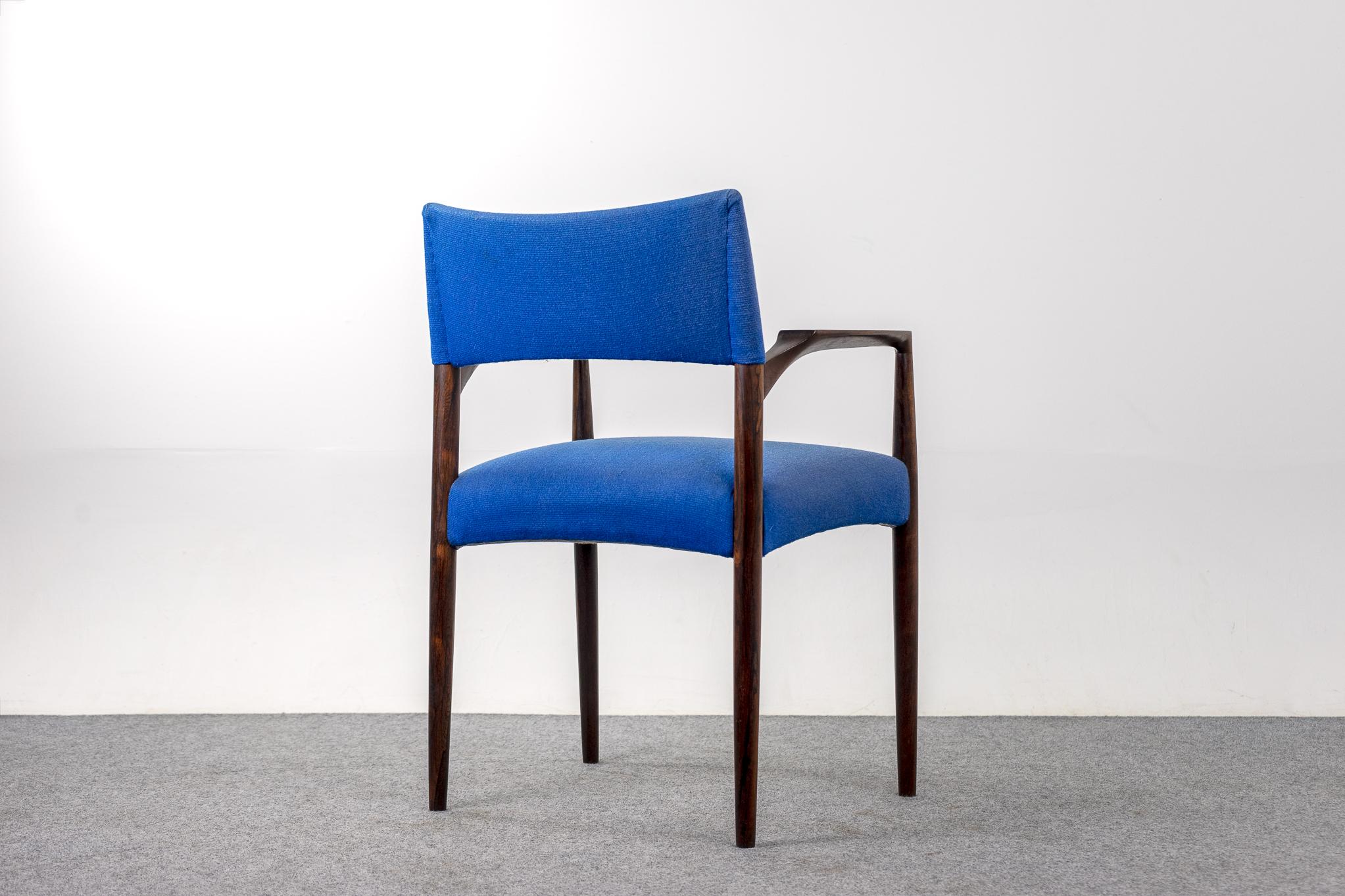 Danish Mid-Century Rosewood Armchair by Villy Schou Andersen For Sale 2