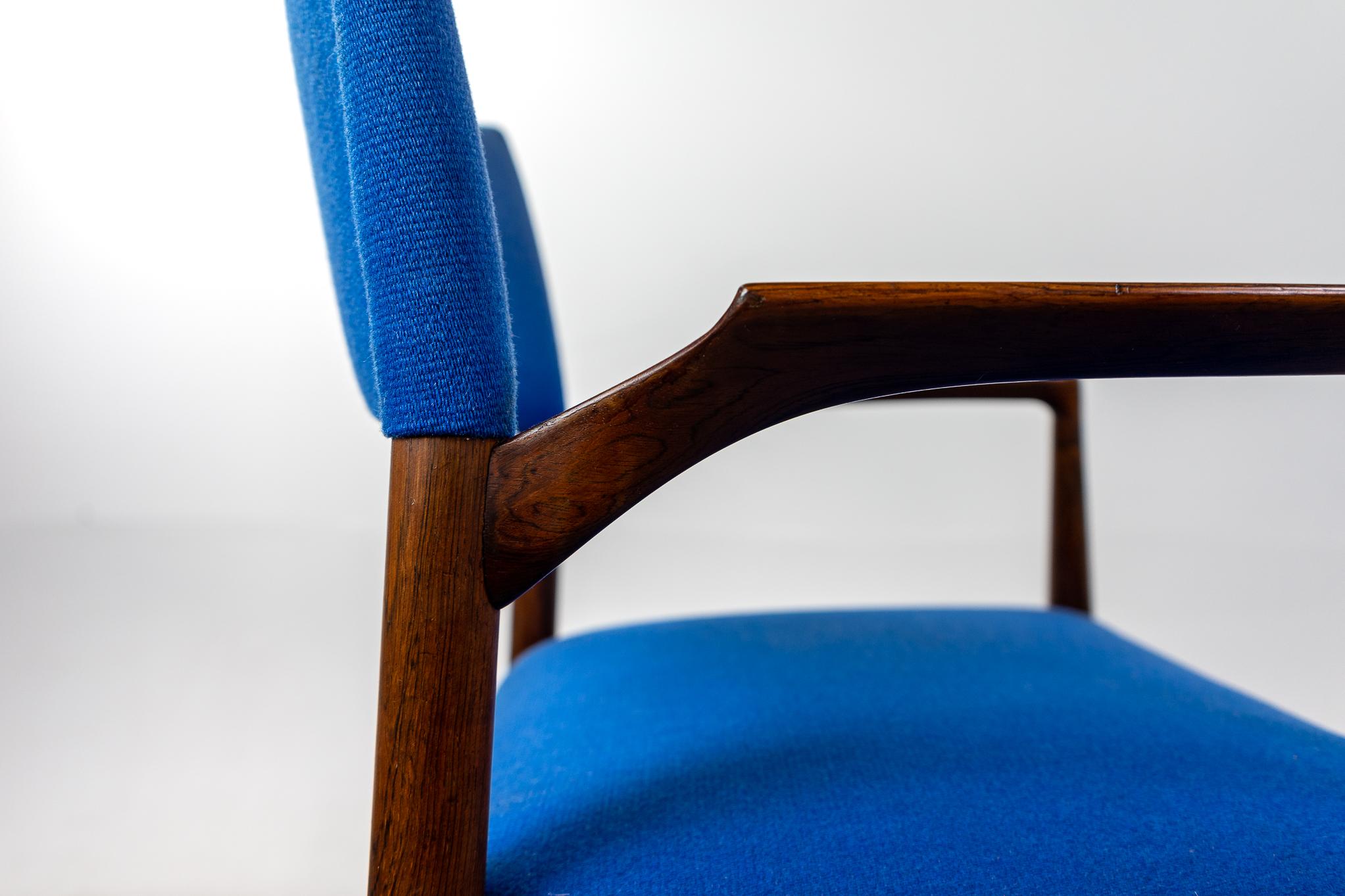 Danish Mid-Century Rosewood Armchair by Villy Schou Andersen For Sale 2