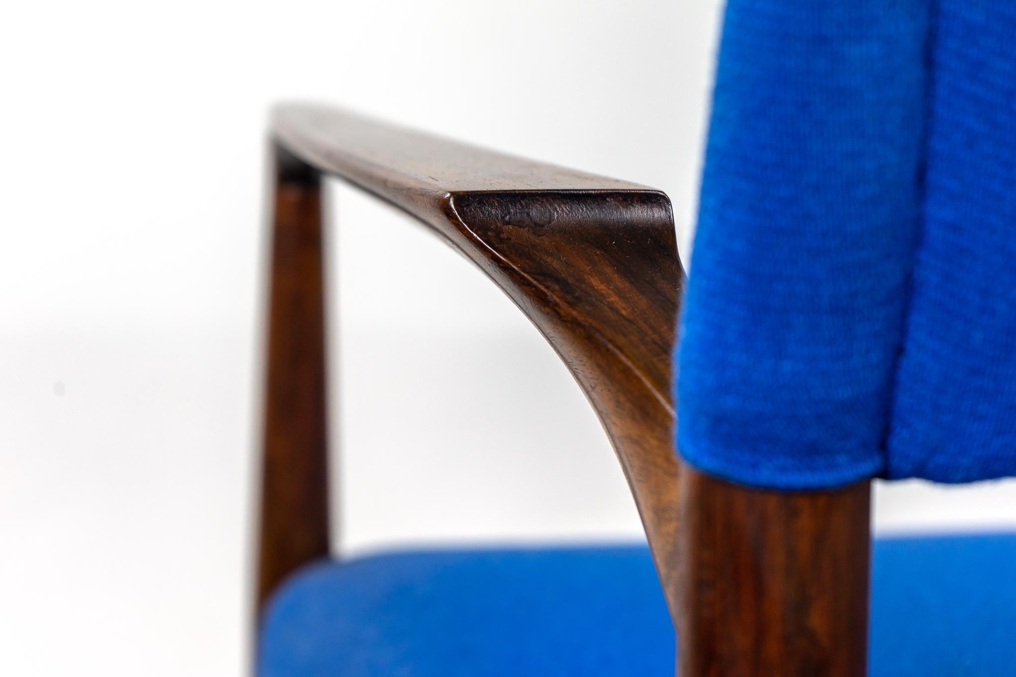 Danish Mid-Century Rosewood Armchair by Villy Schou Andersen For Sale 3