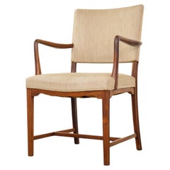 Sillón danés de palisandro de mediados de siglo
